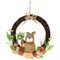 Northlight Floral Grapevine Spring Easter Wreath with Rabbit - 12"